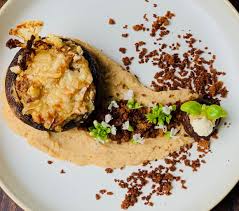 Jetzt ausprobieren mit ♥ chefkoch.de ♥. Portobello Pilz Uberbacken Auf Gerostetem Karfiolpuree Broterde Bertls Kitchen