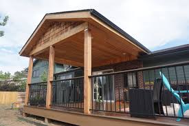 Notice how the stairs create a formal and inviting. Porches Roof Covers The Colorado Exterior Specialist