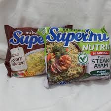 Mi instan pilihan lebih sehat yang bisa dapetin enaknya rasa steak ayam dan baiknya mi dibuat dengan brokoli dan rasa gurih dengan kaldu jamur yang lebih baik. Harga Supermi Steak Ayam Terbaru Juli 2021 Biggo Indonesia
