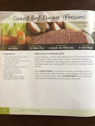 Instapot Corned Beef Dinner Pressure Beef Dinner Multi Cooker Recipes Corned Beef Brisket