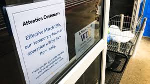 Walmart is cutting store hours starting sunday at its locations across the u.s. Walmart Adjusts Hours Until Further Notice Due To Coronavirus