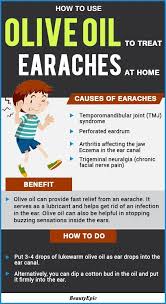 How To Use Olive Oil For Earache Olive Oil For Earache The Cure Coconut Health Benefits