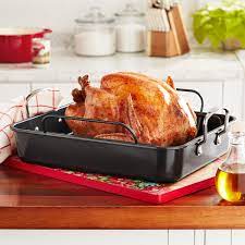 <p>before your thanksgiving turkey goes near an oven, brine it in a salty solution long enough for it to infiltrate the turkey and alter the molecular structure of the meat. How To Buy The Pioneer Woman Nonstick Roasting Pan At Walmart