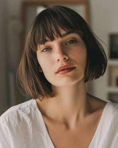 The French bob is perfect for adding sophistication and texture to your hair with its sleek, jaw-length cut. Click the link in our bio to see how this classic style can instantly