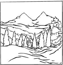 You can use the bgcolor property within the body tag. Landscape Coloring Pages Best Coloring Pages For Kids Colorful Landscape Coloring Pages Painting Templates