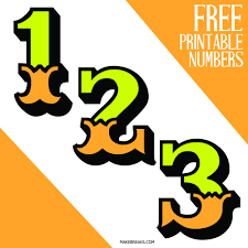 Check spelling or type a new query. Ornate Free Printable Numbers Citrus Make Breaks