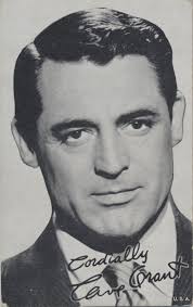 1940's to1950 EXIBIT CARD CARY GRANT (OLDER) #*