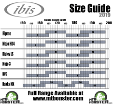 Ibis Bikes Size Guide What Size Frame Do I Need