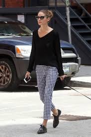 Black And White Checkered Pants Outfit Olivia Palermo Brogues Outfit Inspo Street Style Chic Fashion Street Style 2014