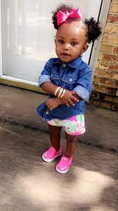 Go Follow Blackgirlsvault For More Celebration Of Black Beauty Excellence And Cultur Black Baby Girl Hairstyles Baby Girl Hairstyles Black Baby Hairstyles