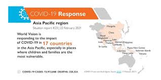 The maps and charts below show the extent of the spread, and will be updated daily with data gathered from dozens of sources by the johns hopkins university center for systems science and engineering. Asia Pacific Covid 19 Response Updates February 22 2021 Coronavirus Health Crisis World Vision International