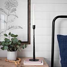 With our amazing selection candles and holders, you'll blow your guests away! Set Of 3 Black Metal Flower Candle Holders Candelabras Candleholders