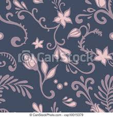 Here's a free collection of ten dark floral photoshop patterns. Dark Floral Pattern Dark Floral Seamless Vector Pattern Canstock