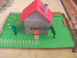 Maket ev eşyalari/ model house furniture maket ev. Birincisin Maket Ev Calismasi