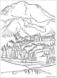 Get your kids coloring and climbing today! Beautiful Mountain Coloring Pages Mountains Coloring Pages Coloring Pages For Kids And Adults