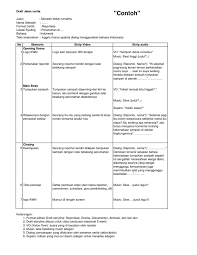 Pengertian, fungsi, jenis, dan contoh judul proposal. Contoh Draft Storyline
