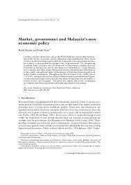 Essentially, we would like the us and china to work towards an amicable solution sooner. Pdf Market Government And Malaysia S New Economic Policy Rajah Rasiah Academia Edu