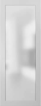 Search for interior doors louvered. Opaque Glass Door Panel Slab 32 X 80 Planum 2102 White Silk Use As Barn Pocket Sliding Closet Solid Wood Core Interior Door Amazon Com