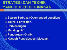 Penyelesaian masalah bukan rutin dalam kbat ini, murid. Kemahiran Berfikir Aras Tinggi Kbat Bagi Guru Sejarah