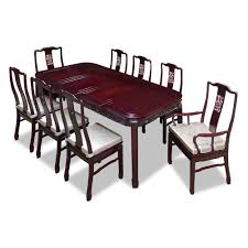 80in Rosewood Dragon Design Dining Table With 8 Chairs An Eye Catching Work Of Art Every Time When Y Formal Dining Tables Formal Dining Room Sets Dining Table