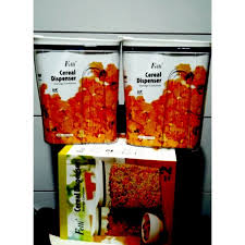 Read our blog ' are containers safe for food storage? Felli Cereal Dispenser Set Of 2 Shopee Philippines