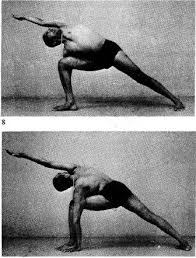 Bks Iyengar Shows Utthita Parsvakonasana From Light On Yoga Iyengar Yoga Honolulu