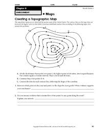 Topographic Maps Worksheets 8th Grade Map Worksheets Map Reading Reading Worksheets