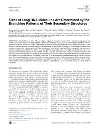 Baby cheetah drawing easy : Pdf Sizes Of Long Rna Molecules In Dilute Solution Are Determined By The Branching Patterns Of Their Secondary Structures