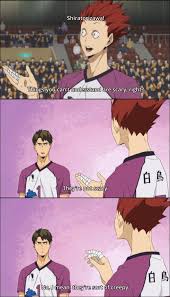 These Dorks Are So Cute Just Look At Ushijima S Face Xd Haikyuu Haikyuu Anime Ushijima Wakatoshi