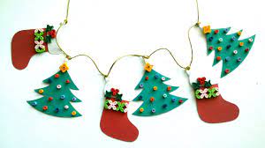 Christmas Decorating Ideas Diy Quilling Paper Christmas Garland Youtube Diy Christmas Garland Christmas Crafts Diy Diy Christmas Paper