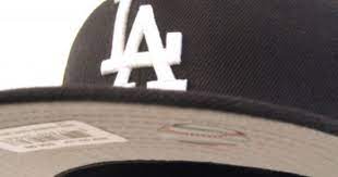 Los Angeles Dodgers New Era 59fifty Fitted Hats Navy Grey Under Visor Fitted Hats New Era 59fifty New Era