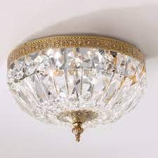 Shop target for flush mount lighting you will love at great low prices. Antique Reproduction Cut Crystal Basket Flush Mount Shades Of Light
