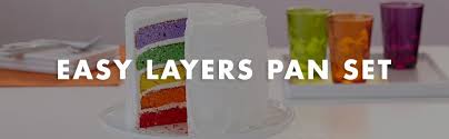 You want to be sure it's. Wilton 2105 0112 Easy Layers Cake Tin Set Non Stick 15 2cm 6in 5 Piece