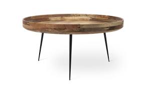 The rectangular table is made from solid mango wood and is supported by four hairpin legs with a gold finish for some retro vibes. Mater Bowl Xlarge Coffee Table H38 X O75 Cm Dopo Domani