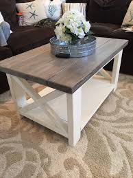 A diy farmhouse coffee table that's giving farmhouse a new name. Farmhouse Table Made By My Hubby Coffee Table Farmhouse Living Room Coffee Table Coffee Table