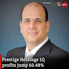 Prestige Holdings Ltd (PHL) yesterday reported after-tax profit of $15.74  million for the three months ended February 28, 2025, a 60.48 per cent  increase compared to the $9.80 million the restaurant chain