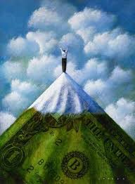 Egyptians are an ethnic group of people originating from the country of egypt.egyptian identity is closely tied to geography.the population is concentrated in the lower nile valley, a small strip of cultivable land stretching from the first cataract to the mediterranean and enclosed by desert both to the east and to the west. Stock Illustration Money Peak