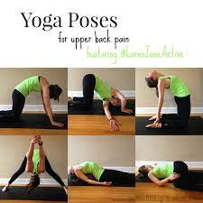 Do you suffer from upper back pain? Yoga Poses For Upper Back Pain Lorna Jane Giveaway