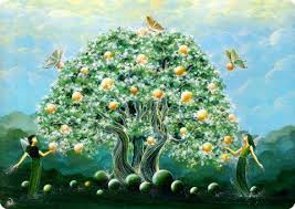 Catherine Lesecq Le Jardin D Eden Jardins Eden Peinture
