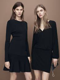 Filippa K Aw15 The Little Black Dress And The Mini Bag Fall Winter 2015 Fashion Minimal Chic Style Little Black Dress