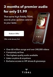 Cancel anytime before your trial period ends and no.about 2 months ago, my monzo card due to expire, so i changed to my halifax clarity mastercard. Tidal Tidal Premium Hi Fi 3 Months Only For 0 99 1 99 Redflagdeals Com Forums