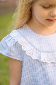 Carlisle Blue Windowpane Dress