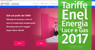 Quella tra fascia monoraria e bioraria. Tariffe Enel Energia Luce E Gas 2017
