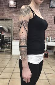 Arm Tatowierung Komplett Weiblich Tatuagens Exclusivas Tatuagens De Renda Tatuagem Braco Inteiro Feminino