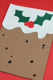 A blank template is also available for those who want to create their own illustrations. Christmas Cards For Kids Christmas Pudding Crafts On Sea