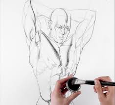 How to get started drawing with charcoal? Using Charcoal Powder To Shade A Drawing How To Draw A Charcoal Drawing Art On Cut Out Keep