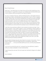 Comparison of a bad and a good cover letter. Dear Hiring Manager Cover Letter Sample Manager Cover Letter Examples Samples Templates