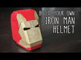 Check spelling or type a new query. Cardboard Iron Man Helmet Diy