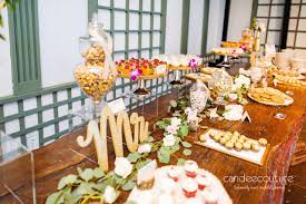 Rustic buffet table of bread bowls and dips. Candee Couture Premiere Dessert Table And Sweet Table In Dallas