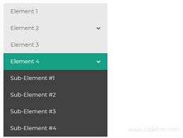 Accordion Sidebar Menu With Css And Jquery Codehim Jquery Menu Css Css